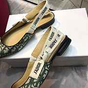DIOR 19SS CD GRENN FLAT SHOES D-09 - 6