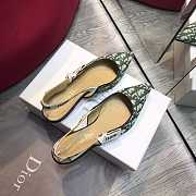 DIOR 19SS CD GRENN FLAT SHOES D-09 - 5
