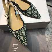 DIOR 19SS CD GRENN FLAT SHOES D-09 - 3