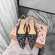 DIOR 19SS CD BLACK FLAT SHOES D-09 - 4