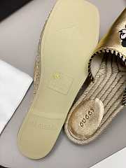 GUCCI SLIPPERS MICKEY GOLD G-01 - 2