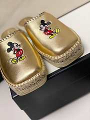 GUCCI SLIPPERS MICKEY GOLD G-01 - 3