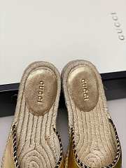 GUCCI SLIPPERS MICKEY GOLD G-01 - 5