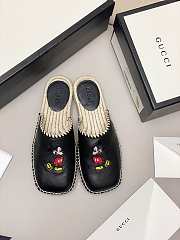GUCCI SLIPPERS MICKEY BLACK G-01 - 1