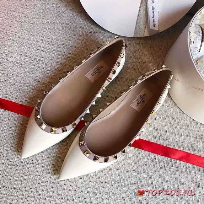VALENTINO ROCKSTUD FLAT VLT-10 - 1