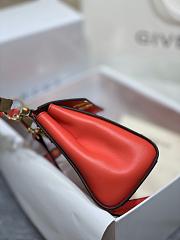 GIVENCHY MINI MYSTIC BAG RED BB50C3B0LG SIZE 20 CM - 2