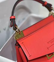 GIVENCHY MINI MYSTIC BAG RED BB50C3B0LG SIZE 20 CM - 5