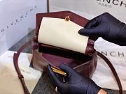 GIVENCHY MINI MYSTIC BAG BURGUNDY BB50C3B0LG SIZE 20 CM - 4