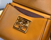 GIVENCHY MINI MYSTIC BAG CARAMEL BB50C3B0LG SIZE 20 CM - 3