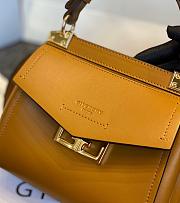 GIVENCHY MINI MYSTIC BAG CARAMEL BB50C3B0LG SIZE 20 CM - 2