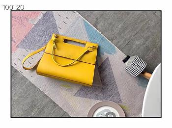 GIVENCHY LARGE WHIP BAG YELLOW SIZE 35 CM
