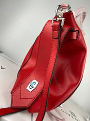 GIVENCHY SMALL ANTIGONA SOFT IN SMOOTH LEATHER RED BB50F3 SIZE 30 CM - 4