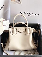 GIVENCHY SMALL ANTIGONA SOFT IN SMOOTH LEATHER CREAM BB50F3 SIZE 30 CM - 1