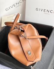GIVENCHY SMALL ANTIGONA SOFT IN SMOOTH LEATHER BROWN BB50F3 SIZE 30 CM - 5
