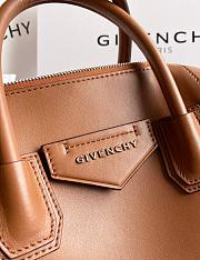 GIVENCHY SMALL ANTIGONA SOFT IN SMOOTH LEATHER BROWN BB50F3 SIZE 30 CM - 2