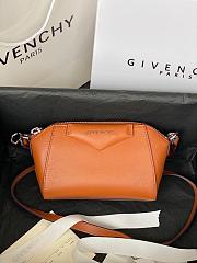 GIVENCHY NANO ANTIGONA BAG IN BROWN BBU017B 18 CM - 1