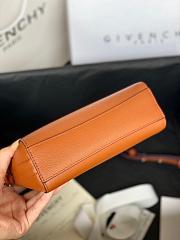 GIVENCHY NANO ANTIGONA BAG IN BROWN BBU017B 18 CM - 5