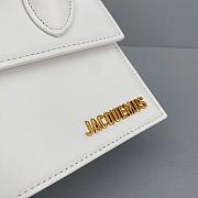 JACQUEMUS CHIQUITO NOEUD WHITE 213BA05 SIZE 18 CM - 4
