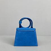 JACQUEMUS CHIQUITO NOEUD BLUE 213BA05 SIZE 18 CM - 5