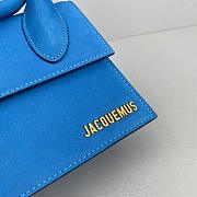 JACQUEMUS CHIQUITO NOEUD BLUE 213BA05 SIZE 18 CM - 6
