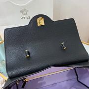 VERSACE LA MEDUSA LARGE HANDBAG BLACK DBFI038 SIZE 35 CM - 2