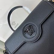 VERSACE LA MEDUSA LARGE HANDBAG BLACK DBFI038 SIZE 35 CM - 3
