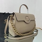 VERSACE LA MEDUSA LARGE HANDBAG GREY DBFI038 SIZE 35 CM - 5