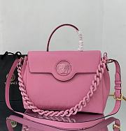 VERSACE LA MEDUSA LARGE HANDBAG PINK DBFI038 SIZE 35 CM - 1