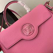 VERSACE LA MEDUSA LARGE HANDBAG PINK DBFI038 SIZE 35 CM - 2