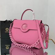 VERSACE LA MEDUSA LARGE HANDBAG PINK DBFI038 SIZE 35 CM - 3