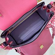 VERSACE LA MEDUSA MEDIUM HANDBAG PINK DBFI039 SIZE 25 CM - 3
