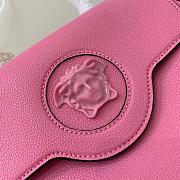 VERSACE LA MEDUSA MEDIUM HANDBAG PINK DBFI039 SIZE 25 CM - 2