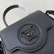 VERSACE LA MEDUSA SMALL HANDBAG BLACK DBFI040 SIZE 20 CM - 2