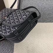 GOYARD BELVEDERA PM BAG BLACK SIZE 22 CM - 5