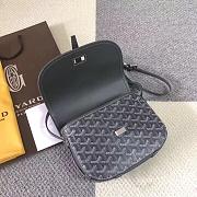 GOYARD BELVEDERA PM BAG BLACK SIZE 22 CM - 2