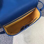 GOYARD BELVEDERA PM BAG BLUE SIZE 22 CM - 6