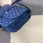 GOYARD BELVEDERA PM BAG BLUE SIZE 22 CM - 4