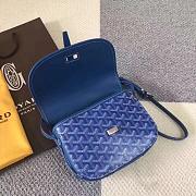 GOYARD BELVEDERA PM BAG BLUE SIZE 22 CM - 3