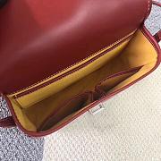 GOYARD BELVEDERA PM BAG RED SIZE 22 CM - 6