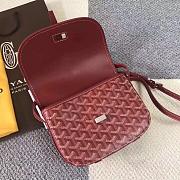 GOYARD BELVEDERA PM BAG RED SIZE 22 CM - 2