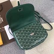 GOYARD BELVEDERA PM BAG GREEN SIZE 22 CM - 6