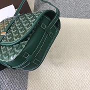 GOYARD BELVEDERA PM BAG GREEN SIZE 22 CM - 4