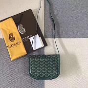GOYARD BELVEDERA PM BAG GREEN SIZE 22 CM - 3