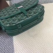 GOYARD BELVEDERA PM BAG GREEN SIZE 22 CM - 2