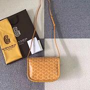GOYARD BELVEDERA PM BAG YELLOW SIZE 22 CM - 3