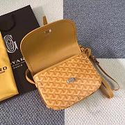 GOYARD BELVEDERA PM BAG YELLOW SIZE 22 CM - 2