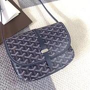 GOYARD BELVEDERA PM BAG NAVY BLUE SIZE 22 CM - 1