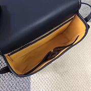GOYARD BELVEDERA PM BAG NAVY BLUE SIZE 22 CM - 6