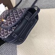 GOYARD BELVEDERA PM BAG NAVY BLUE SIZE 22 CM - 5