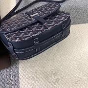 GOYARD BELVEDERA PM BAG NAVY BLUE SIZE 22 CM - 4